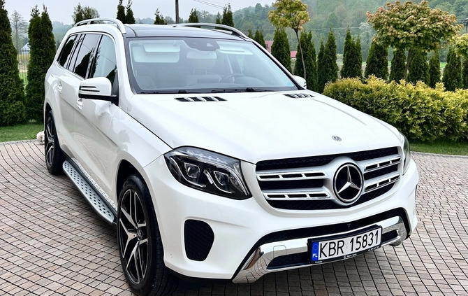 Mercedes-Benz GLS cena 209000 przebieg: 124000, rok produkcji 2018 z Czchów małe 631